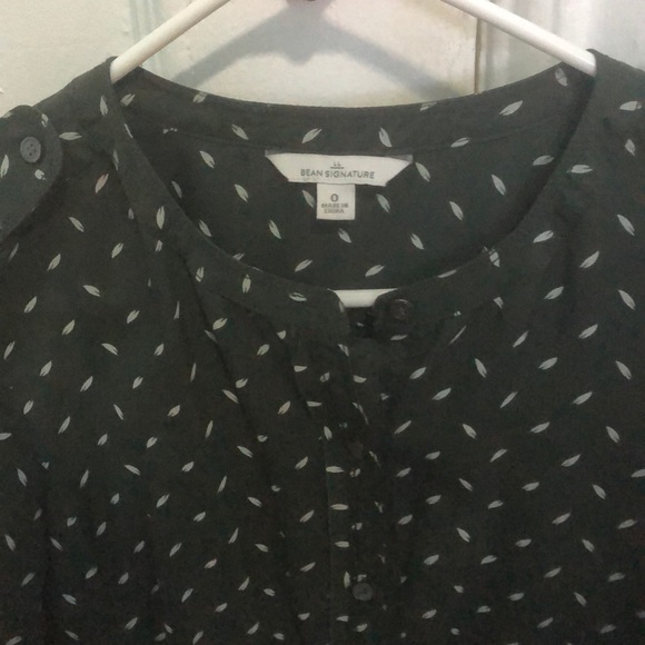 LL Bean button down blouse - Picture 2 of 2